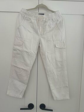 GAP White Cargo Pants